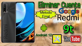 XIAOMI REDMI 9T, ELIMINAR CUENTA GOOGLE, (ERROR NO DESACTIVA SERVICIOS DE GOOGLE PLAY)