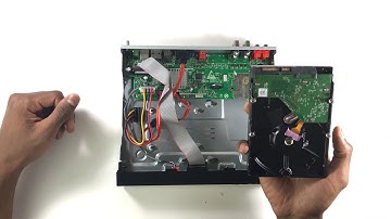 Amcrest DVR and NVR  - New Internal Hard Drive Installation