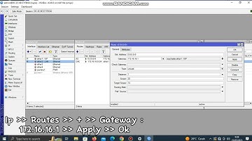 KONFIGURASI MIKROTIK NAT STATIC