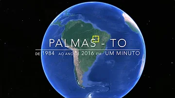 O que explica o rápido crescimento de Palmas logo após a sua criação?