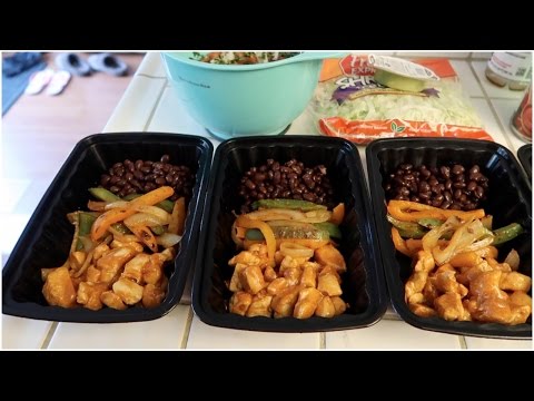 MEAL PREP | CHICKEN TACO SALAD BOWL