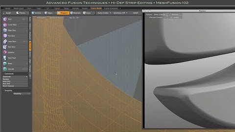 MeshFusion - Hi-Def Strip Editing