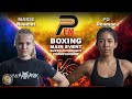 FULL FIGHT | Marie Ruumet vs Po Denman Feb. 6th, 2021 at Potion Fight Night - Amateur Boxing