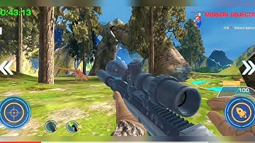 Dinosaur Hunter 3D - Android Gameplay - Part 1