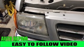 Match Highlights How To Remove 2001-2011 Ford Ranger Headlights👍