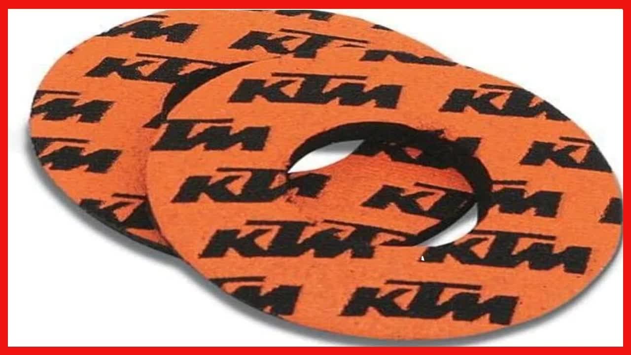 KTM OEM Coated Neoprene Thumb Grip Rings Enhanced Control And Comfort