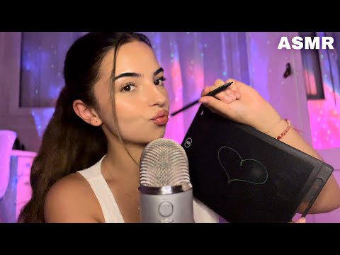 #ASMR - DEVINE CE QUE JE DESSINE 🎨😴