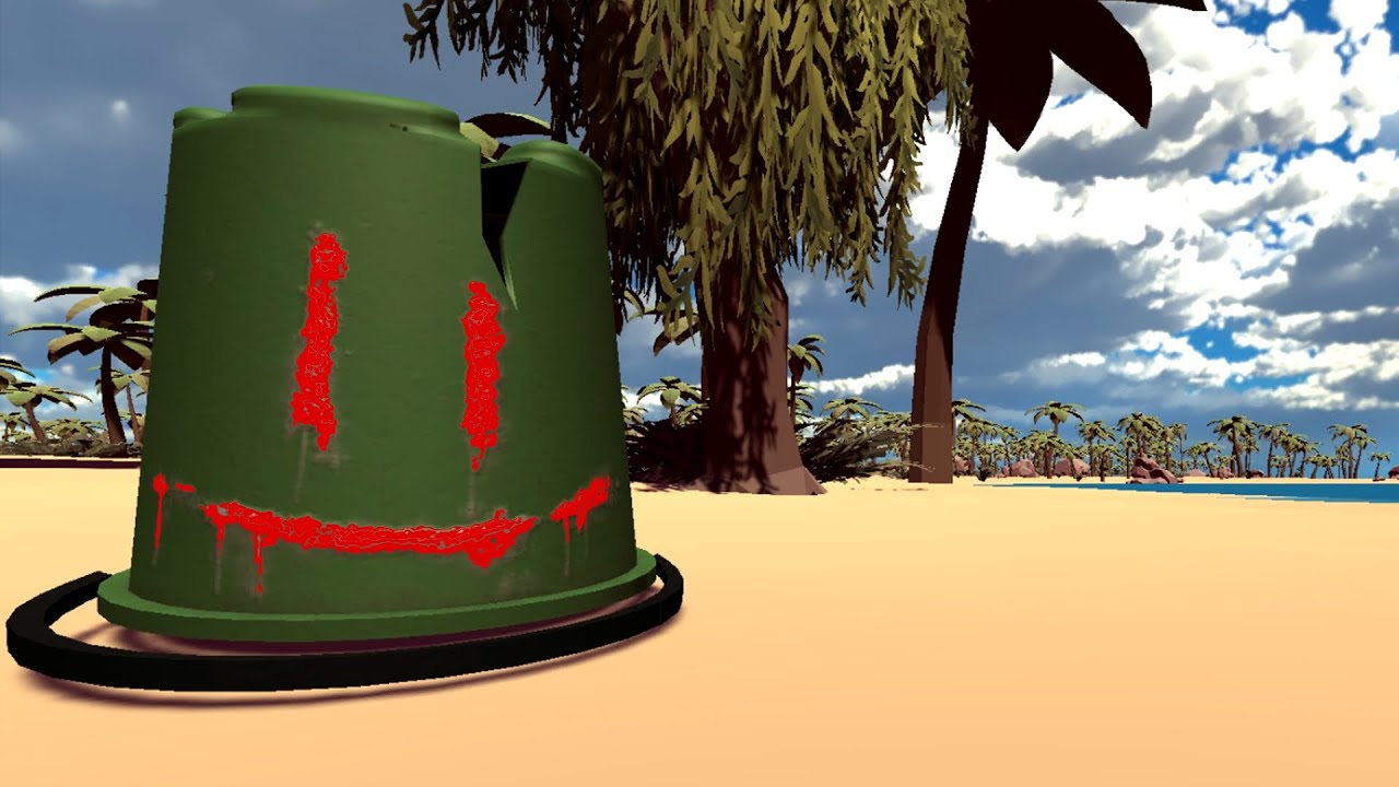 Mr. Bucket Told Me To Survivor Island Horror Game Where You Talk To