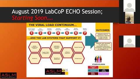 August 2019 LabCoP ECHO Session: Optimising Diagnostic Lab Networks in Low and Mid Income Countries