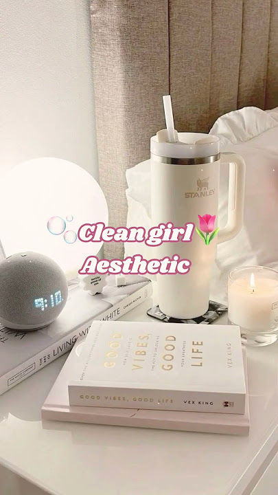 The clean girl aesthetic #music #song #cleangirl #clean #aesthetic #shorts #shortsfeed #pink #girly