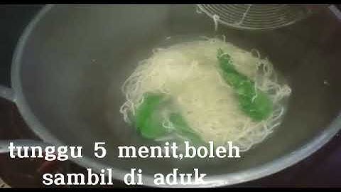 Tutorial membuat mie ayam tugas bahasa Indonesia
