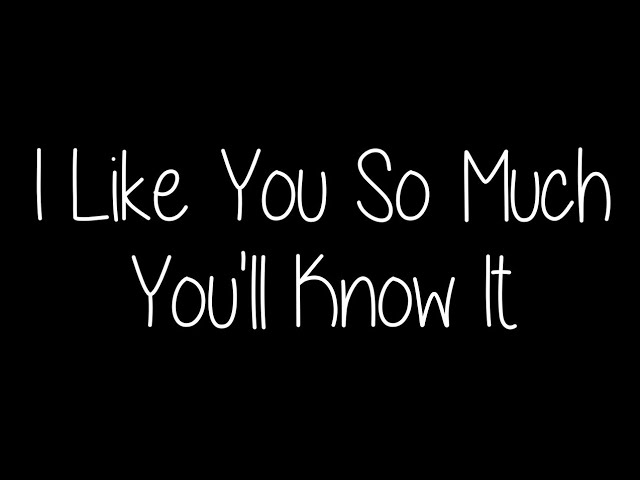 Honey Jemlan - I Like You So Much You'll Know It (Lyric Video) class=