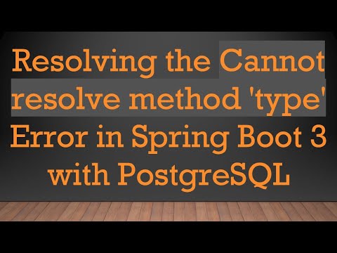 Resolving the Cannot