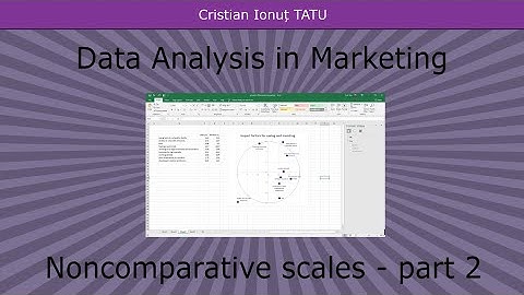 Analisys of noncomparative scales - part 2