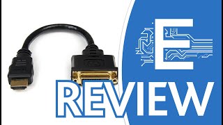 StarTech.com HDMI or DVI to DisplayPort Active Converter StarTech.com 8in HDMI to DVI-D Video Cable Adapter Review