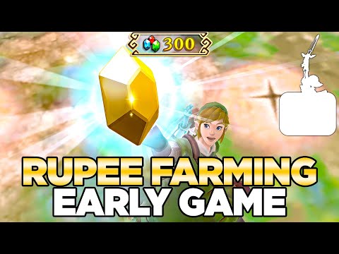 How to Farm Rupees in Skyward Sword HD (EARLY)