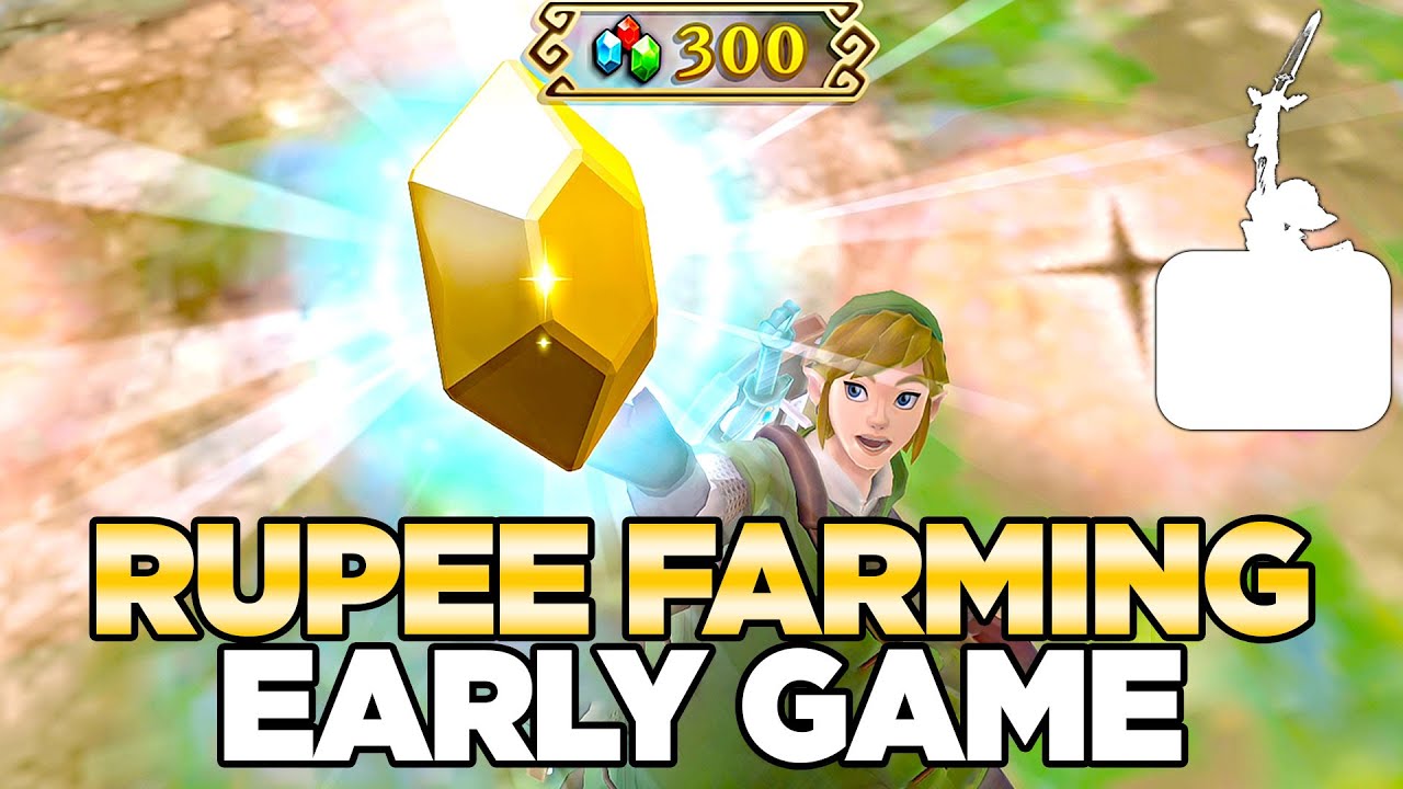 How to Farm Rupees in Skyward Sword HD (EARLY) 