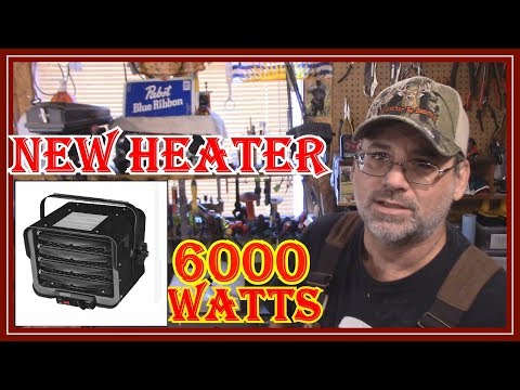 NEW 6000 WATT  240  VOLT SHOP HEATER INSTALL - SMOKIN HOT DEAL