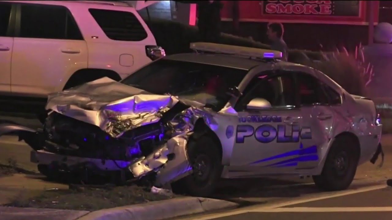 Rockledge police officer injured in crash