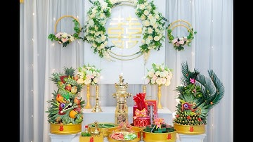 Trọn Gói Trang Trí Cưới Hỏi | Dịch Vụ Cưới Hỏi Long Phụng