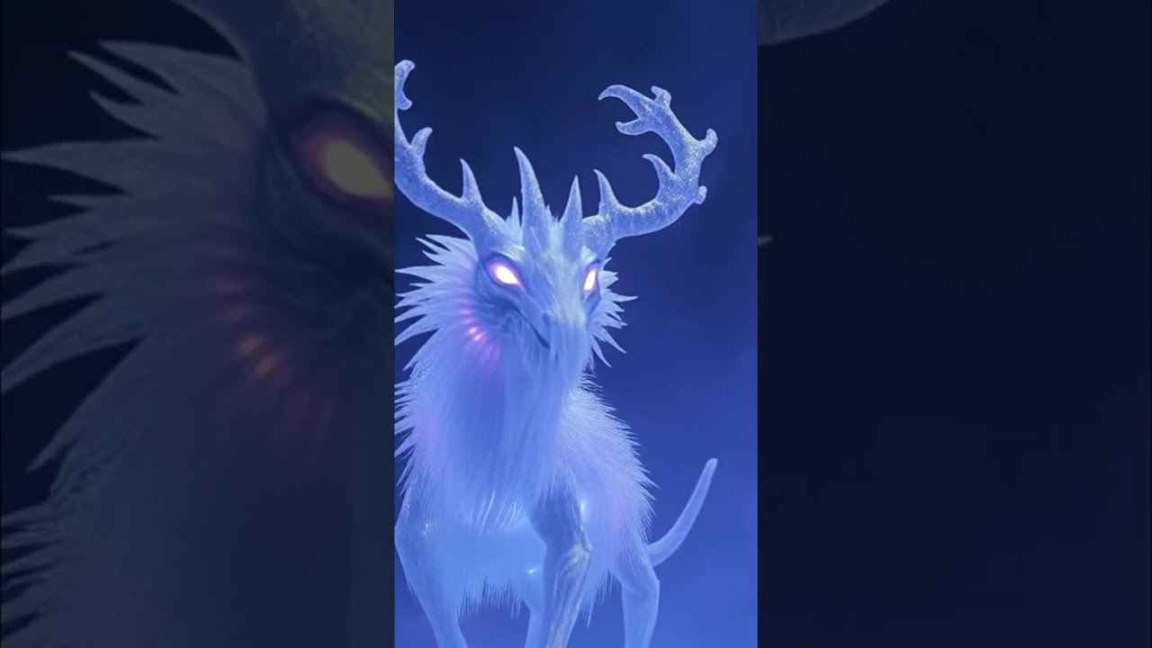 Snowborn Spirits • Elegant Winter Fantasy Creatures🌬❄