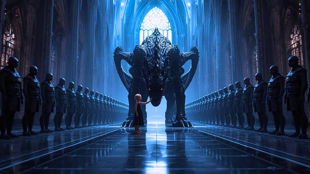 The Galaxy’s Deadliest Dragon Stopped Cold by a Human Child’s Kiss | Sci-Fi Story