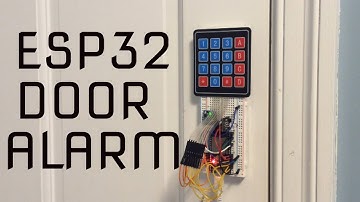 Esp32 Door Alarm