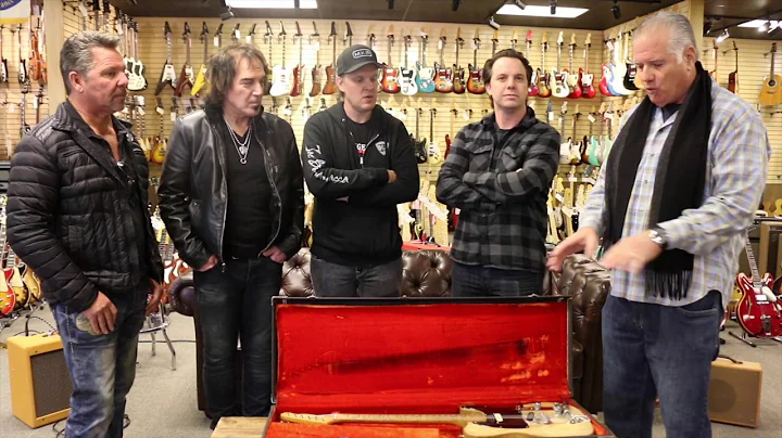 Bob Dylan / Robbie Robertson Guitar visits Norman'...