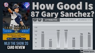 How Good Is 87 Classics Gary Sanchez? (Card Review From A Top 50 Player) [MLB The Show 20]