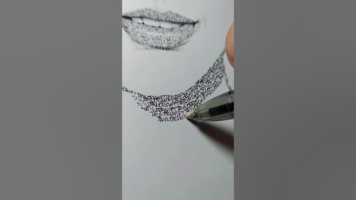 Drawing Taylor Swift Using her Name #typography #taylorswift #drawing