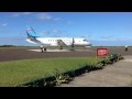 Air Rarotonga Saab 340 taxi @ AIT Aitutaki Airport