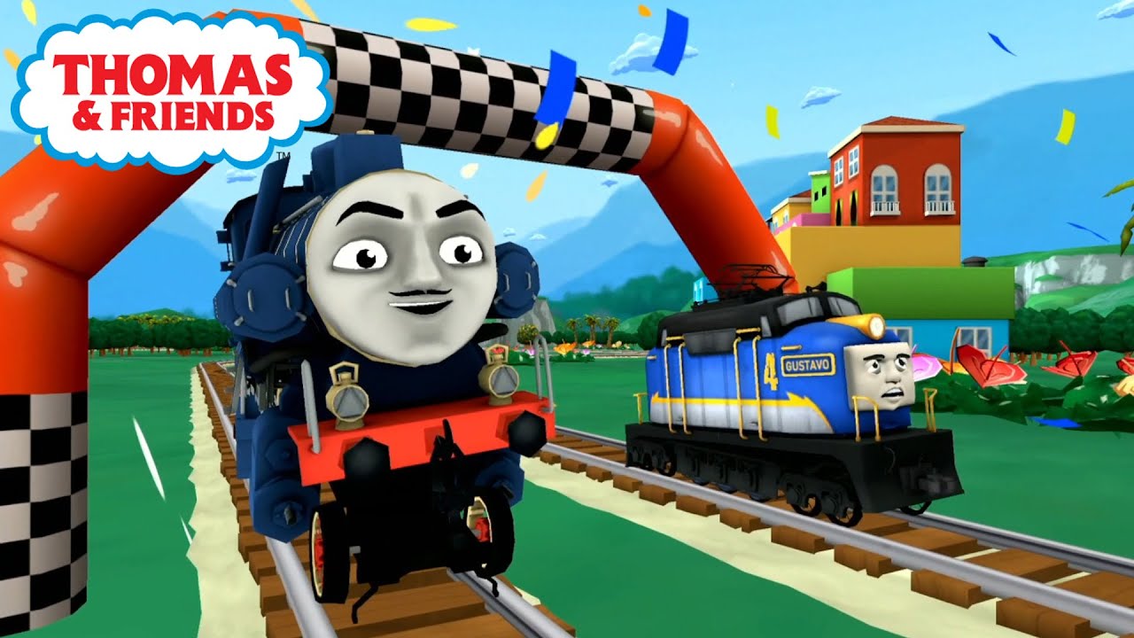 Thomas & Friends: Adventures Racing In India, Tanzania & Brazil - YouTube