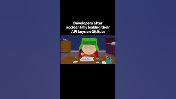 That moment you realize your .env is public 😭#github #memes #shorts