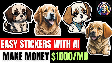 How to Make Money Using Leonardo Ai (Selling Stickers l Make Money Online)