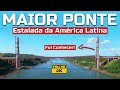 Fui Conhecer a MAIOR Ponte Estaiada da América Latina em Foz do Iguaçu