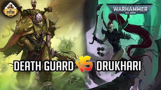 DRUKHARI vs DEATH GUARD I Репорт | 2000 pts I Warhammer 40000