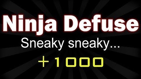 MW3 - Best Plant Ninja Defuse Ever?