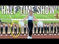 Her Dance Team is Featured at High School Football Game | Showcasing Her Dance Skills!