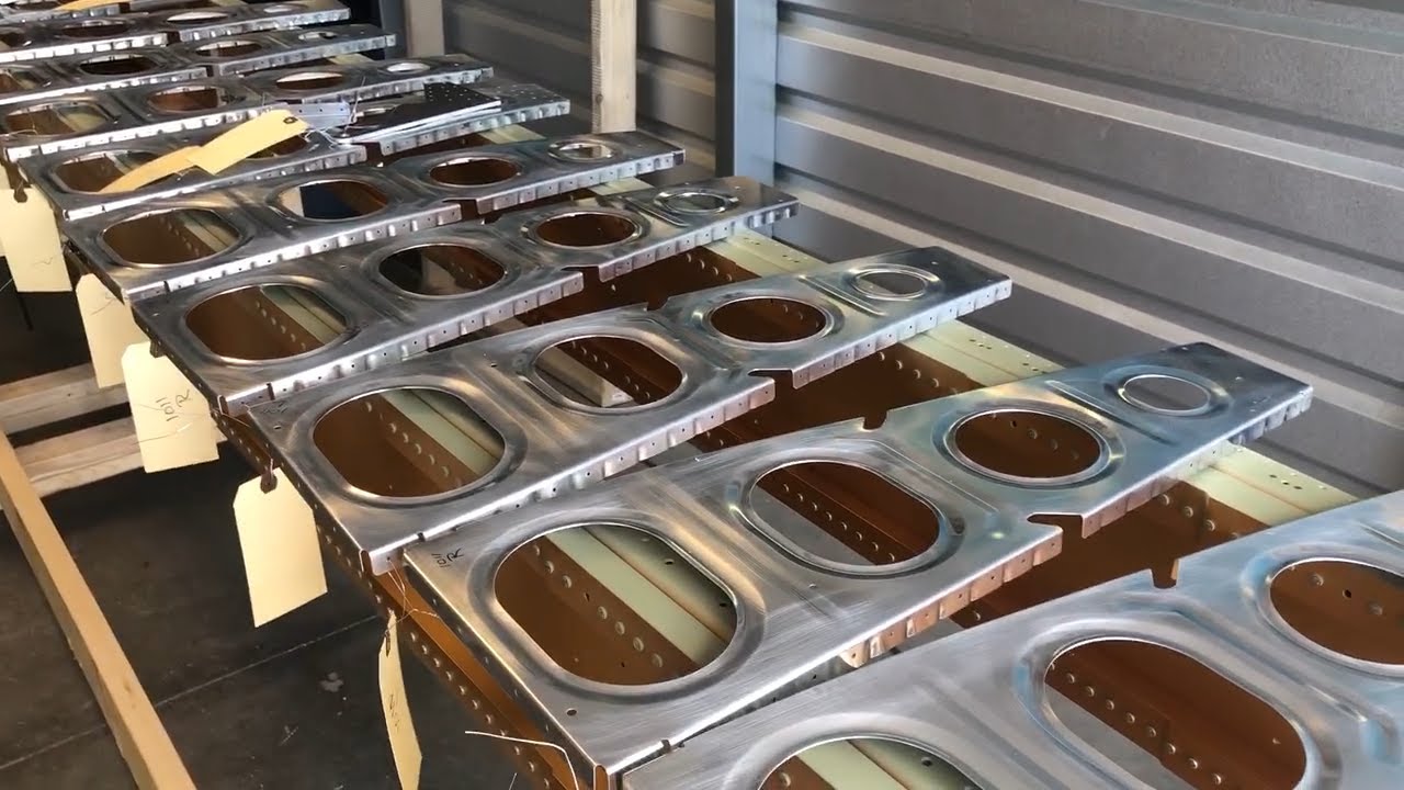 Deburring and Paint Prep Wing Ribs