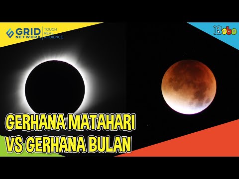 Video: Apa persamaan gerhana matahari dan bulan?