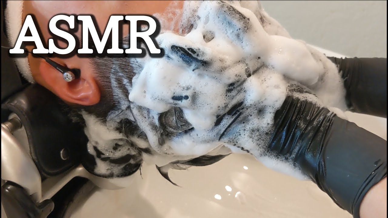 シャンプーasmr ゴシゴシ編 シャワーの音なし No Talking バイノーラル Youtube