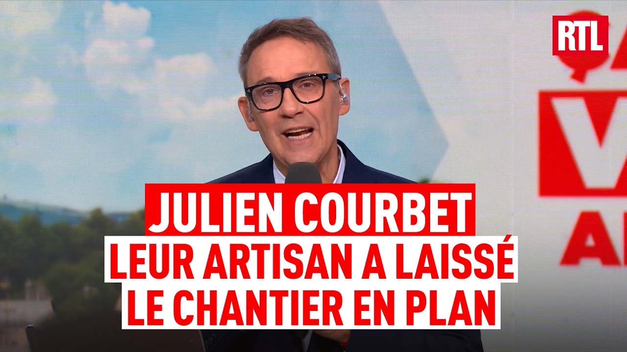 Julien Courbet : l'artisan ne veut plus faire les travaux, mais ne veut pas rembourser