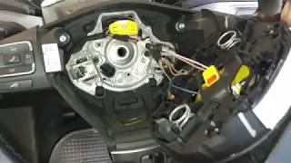 Jetta and passat wiper / turn signal switch/ clock spring / steering wheel air bag  replacement