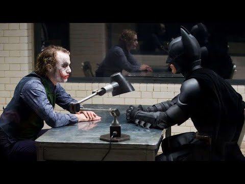 Batman Interrogando o Coringa (DUBLADO 4K) Batman: O Cavaleiro das Trevas (2008)