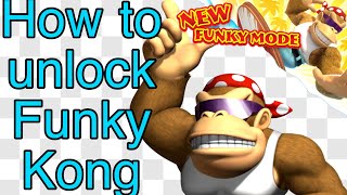 How to unlock Funky Kong in Mario Kart Wii