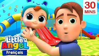 Bébé Louis au Parc de Jeux pour Enfants | Comptines avec Bébé Louis | Little Angel Français