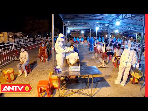 Công An Phường Thọ Quang - Xuyên đêm lấy mẫu xét nghiệm COVID-19 tại cảng cá Thọ Quang tại Đà Nẵng | ANTV