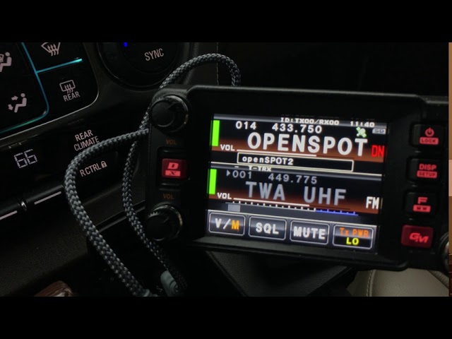 FTM-400XDR DMR Parrot Test with OpenSpot2 - YouTube