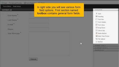 NextGen Web Hosting Tutorials: Creating form pages in RVSiteBuilder 5