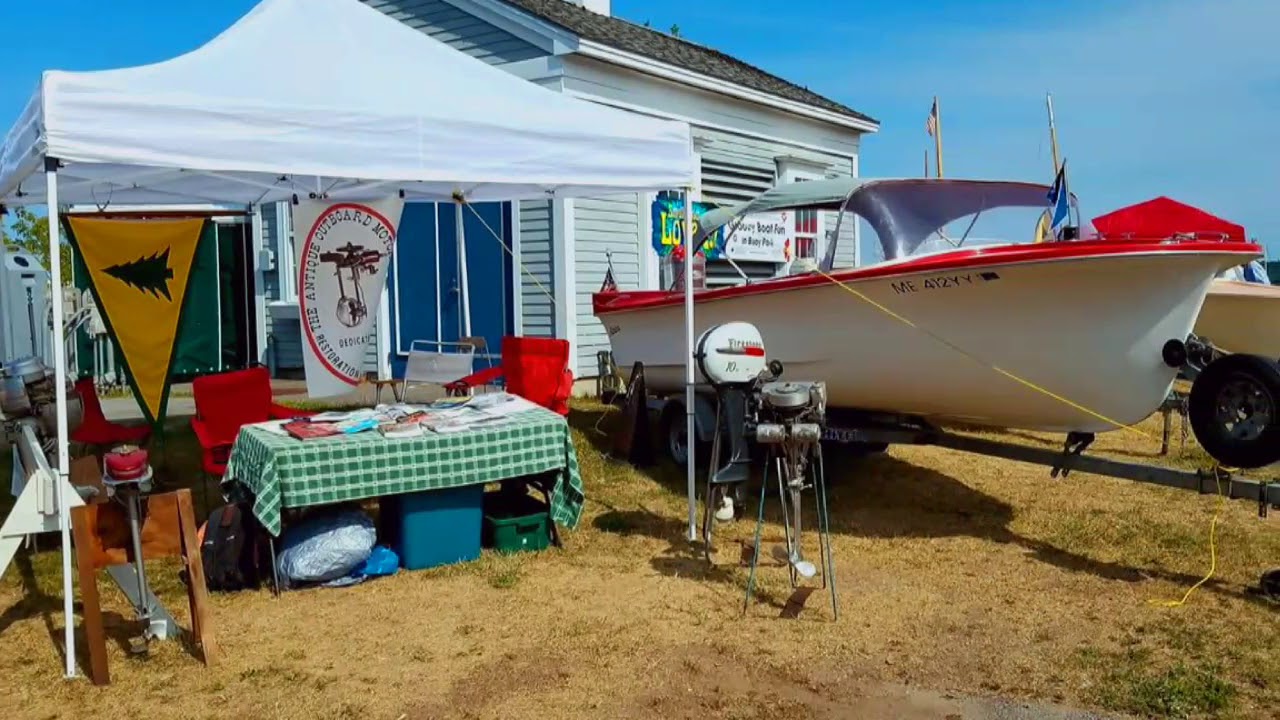 "Down to the Sea" PINE TREE BOATING CLUB AOMCI Display at MAINE BOATS